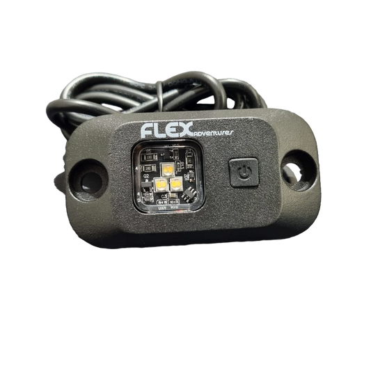 Flex 12v LED Dual colour Rock Light with Built in Switch - image 2
