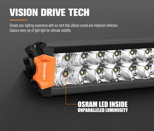 Lightfox Rigel Series 22inch Osram Laser LED Light Bar 1Lux @ 1,016m 9,650 Lumens - image 2