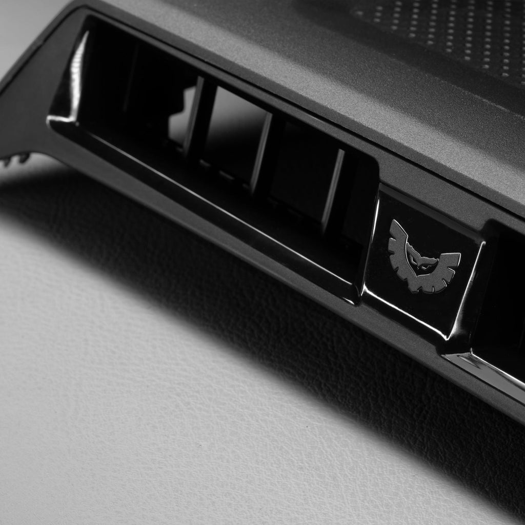 STEDI switch panel close up detail