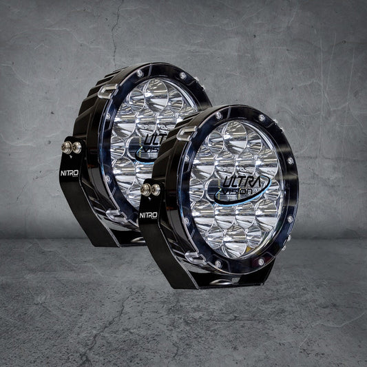 Nitro 80 Maxx 7 inch LED Driving Light Pair detail