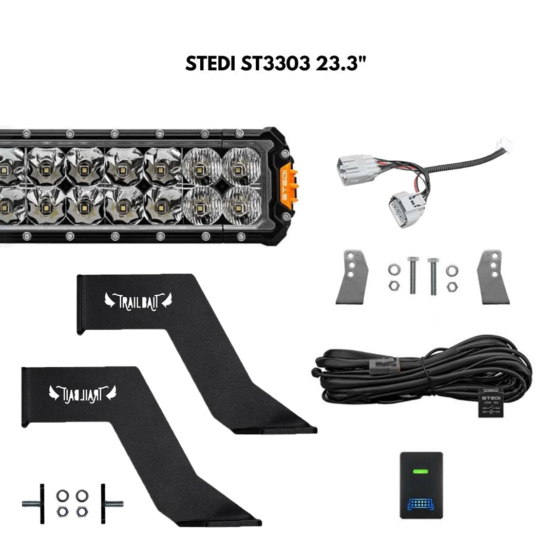 TRAILBAIT Pajero Sport Behind-Grille Light Bar - image 9