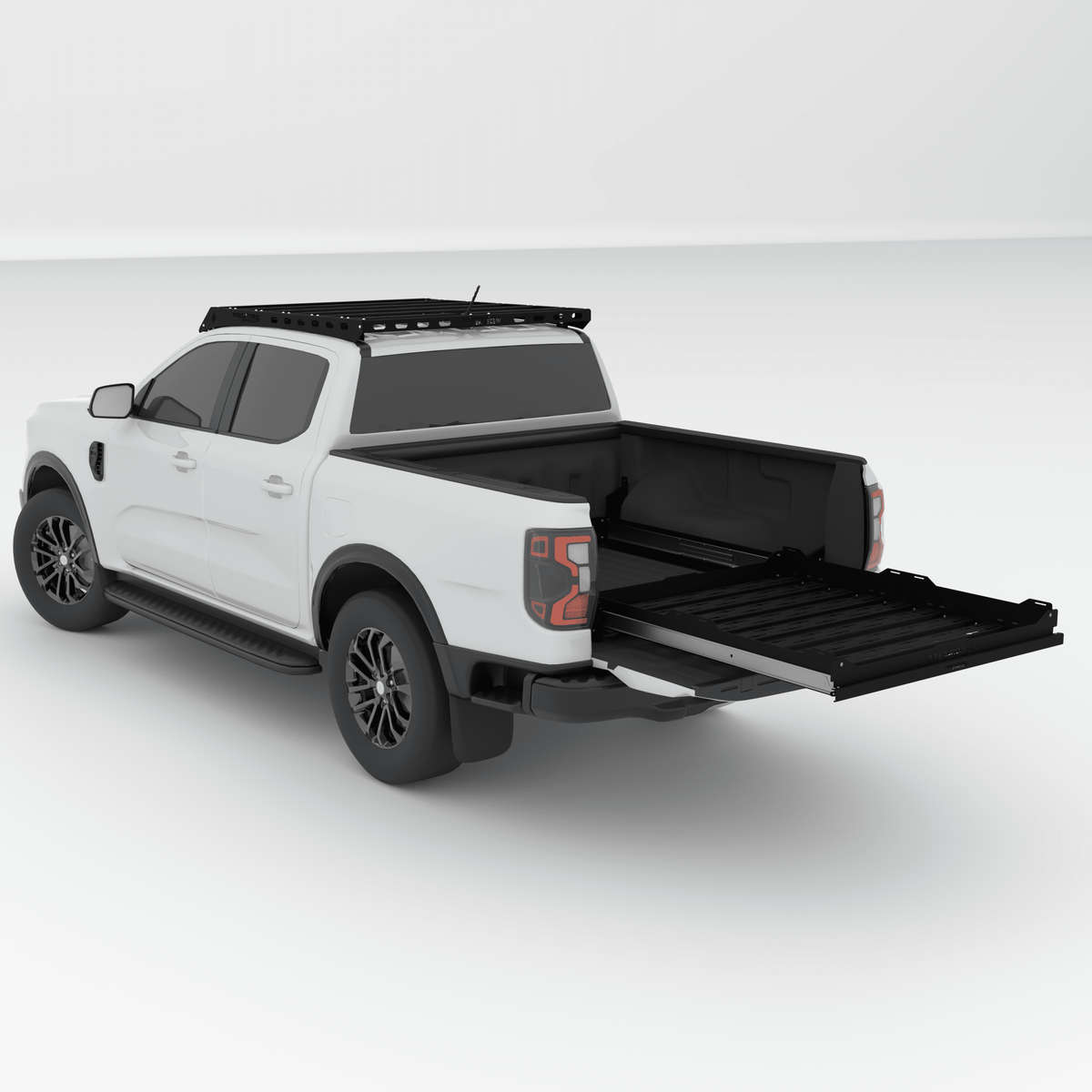 Ford Ranger T9 Double Cab Bed Slide detail