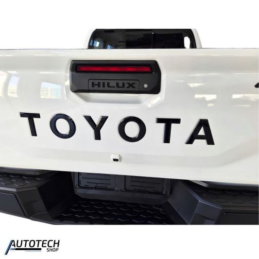 Toyota Hilux Travo 2026 Tailgate Sticker Black | OEM-Style Rear Upgrade