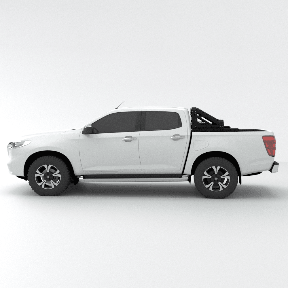 Mazda BT-50 Gen 3 DC/EC/SC Sports Bar detail