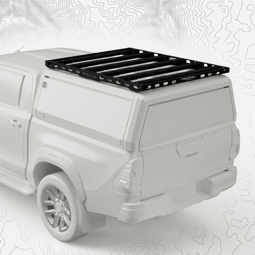 Canopy Rack RLD Design Canopy Double Cab fitted detail