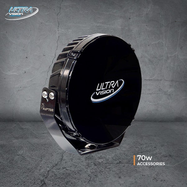 Ultra Vision Raptor 70 7" Black Lens Cover - image 2
