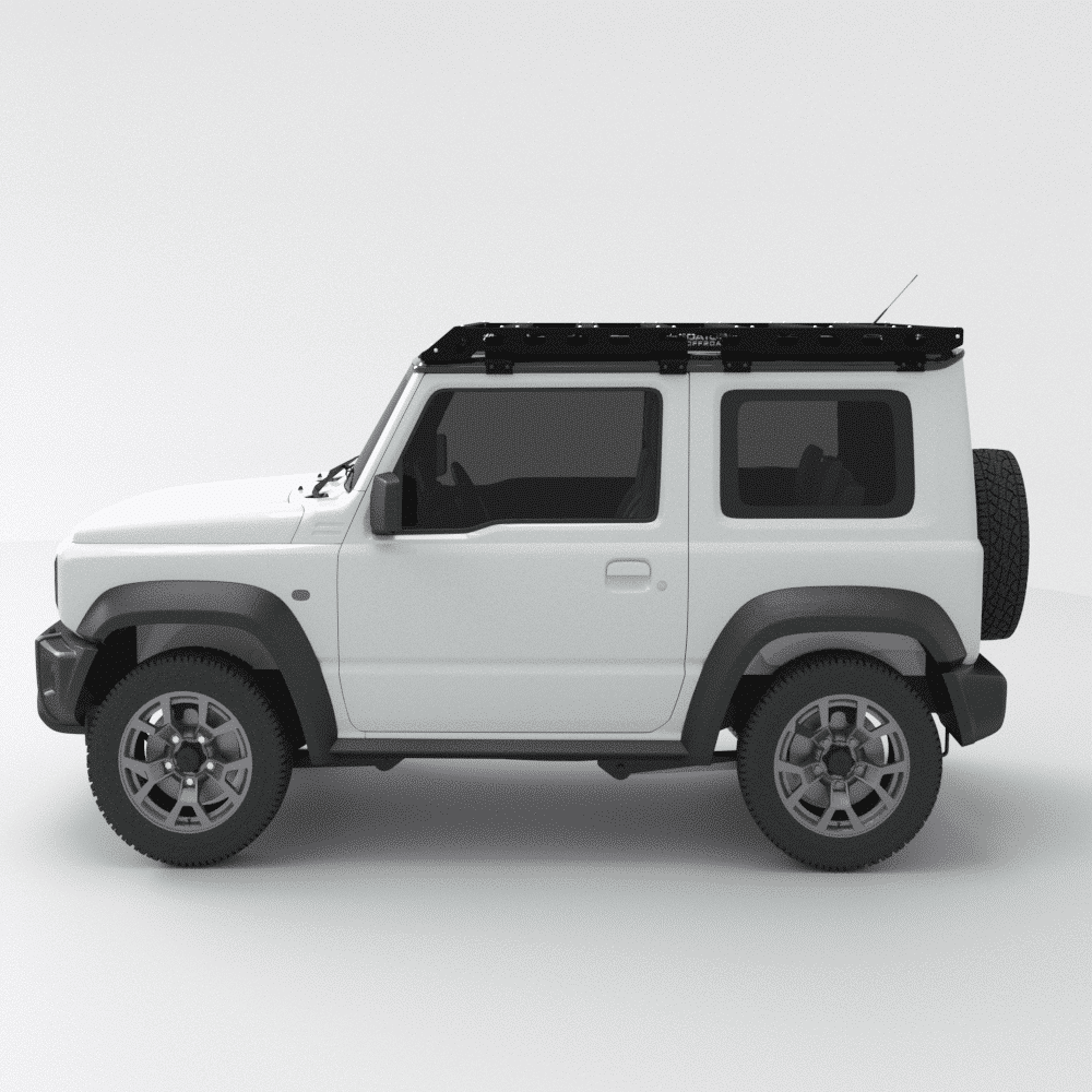 Jimny Gen 4 3 Door Roof Rack detail
