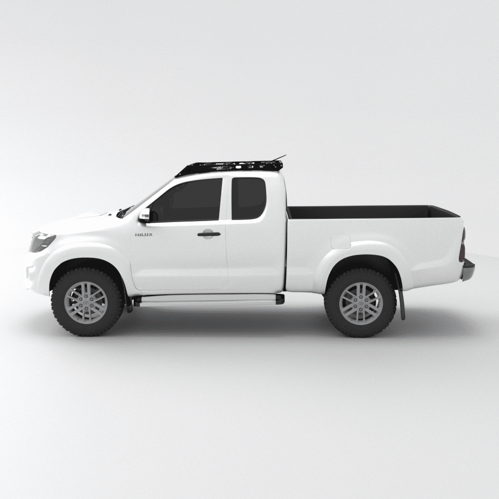 Toyota Hilux D4D EC Roof Rack detail