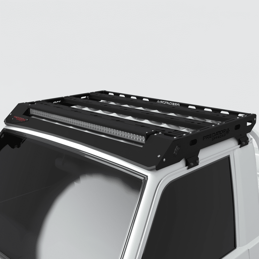Land Cruiser 79 Series SC Roof Rack fitted
