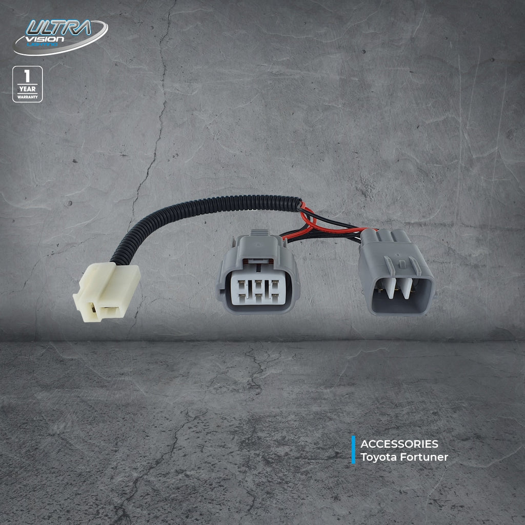 Ultra Vision Driving Light Patch Lead - Toyota Fortuner
