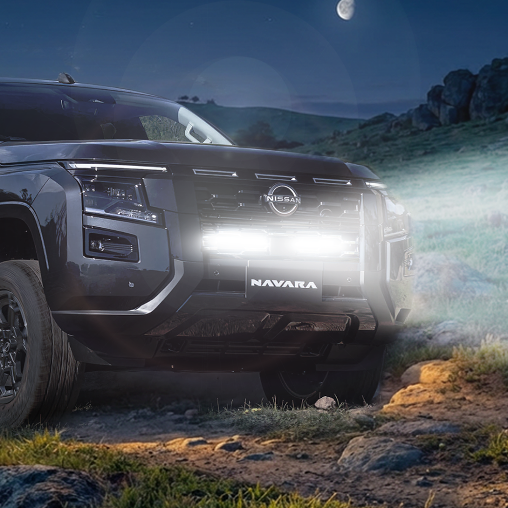 TRAILBAIT D27 Navara Behind-Grille Light Bar