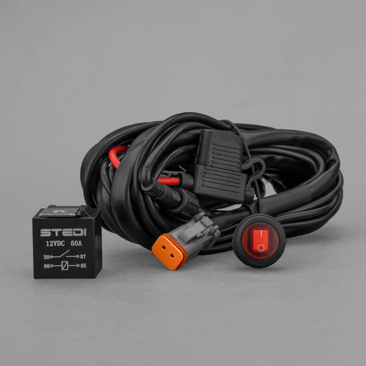 STEDI LED Work Light Wiring Kit mobile install