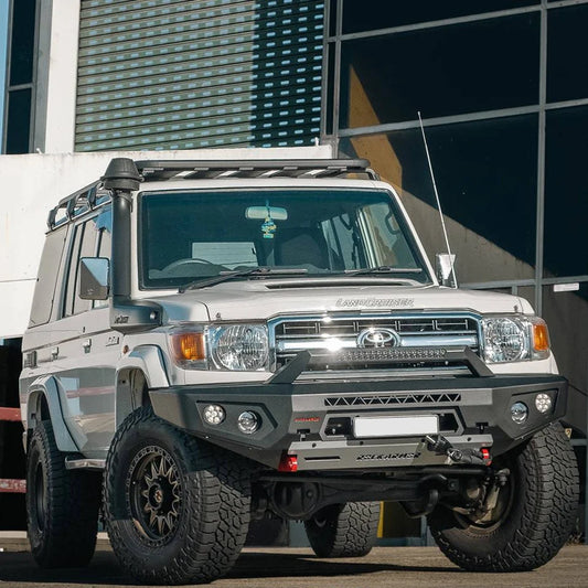 Toyota 70 Series GT Bumper No Loop Bull Bar | Suits 76, 78, 79 | 03/2007 - 11/2023 - image 2