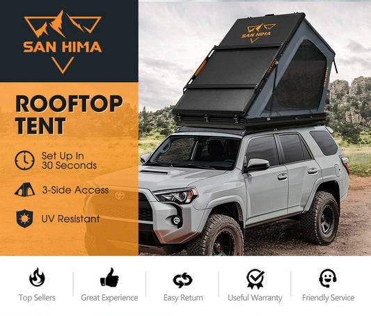 San Hima Kalbarri Gen 2 Roof Top Tent Hardshell With Ladder - image 2