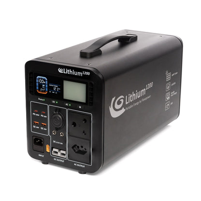 Lithium1200 power station ports