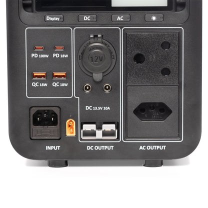 Lithium700 power station side view