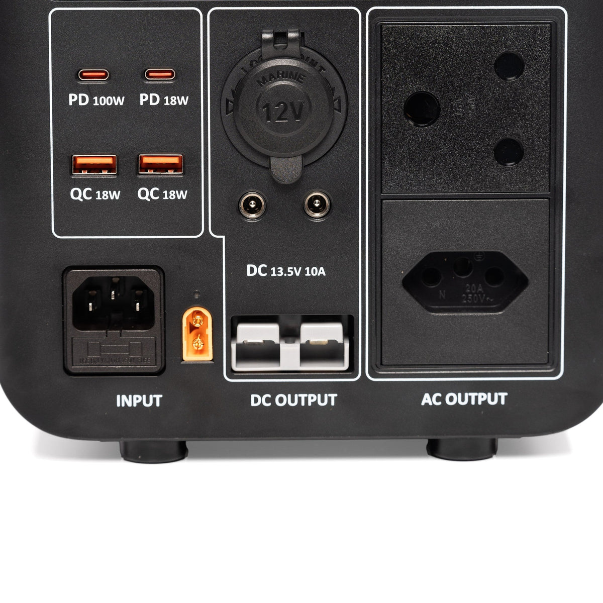 Lithium700 power station detail