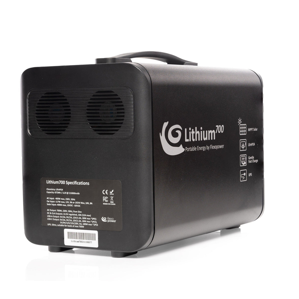 Lithium700 power station lifestyle shot
