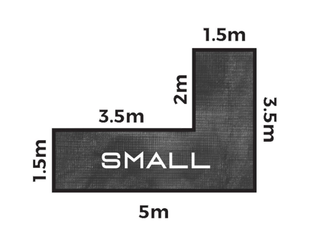 C GEAR Multimat L-Shape Small Ground Sheet
