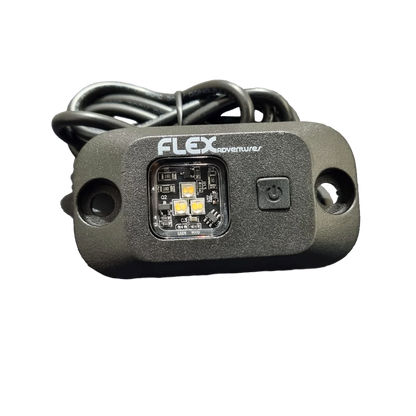 Flex 12v LED Dual colour Rock Light with Built in Switch - image 2