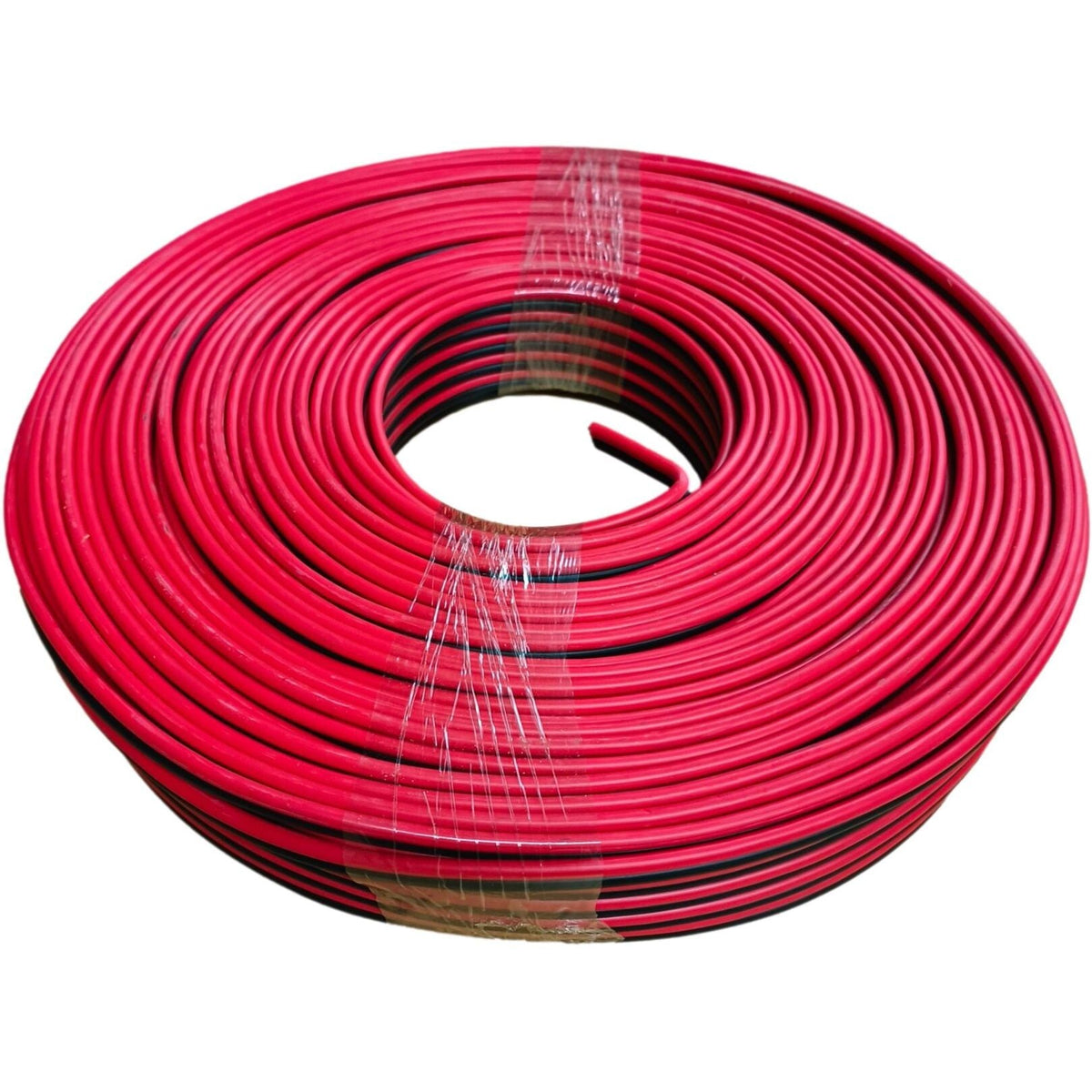 FlexoLink 100m Ripcord Cable Roll 4mm² Red/Black