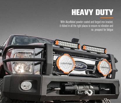 Lightfox Rigel Series 12inch Osram LED Light Bar 1Lux @ 337m 8,320 Lumens - image 8