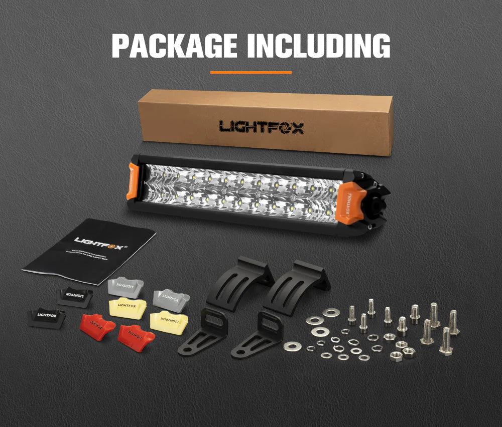Lightfox Rigel Series 12inch Osram LED Light Bar 1Lux @ 337m 8,320 Lumens - image 9