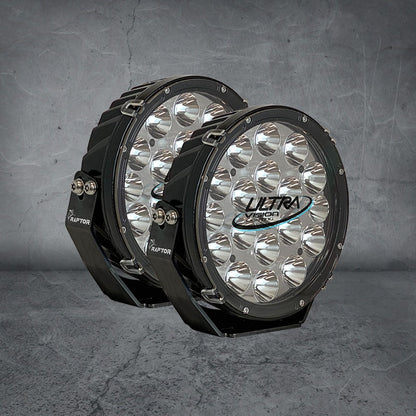 Raptor 120 LED 9 inch Driving Light Pair detail