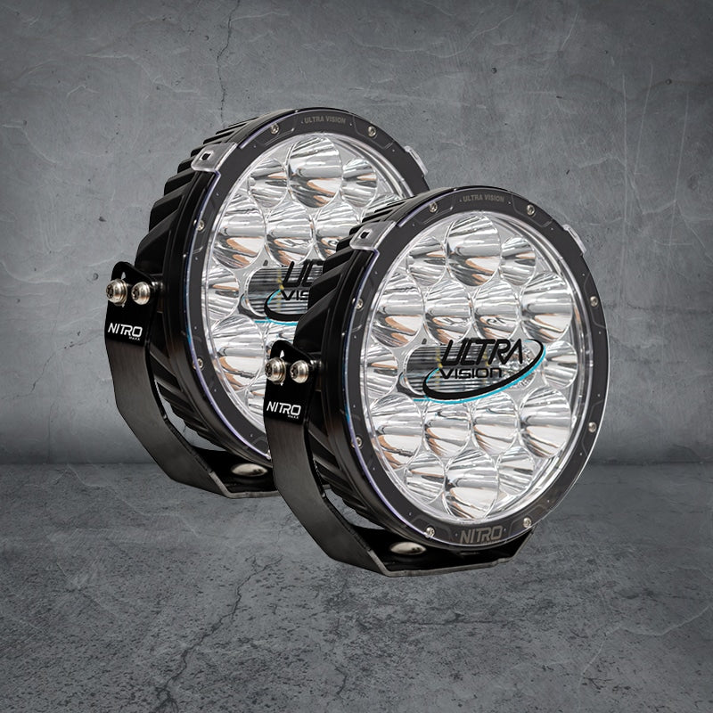 Nitro 140 Maxx 9 inch LED Driving Light Pair detail