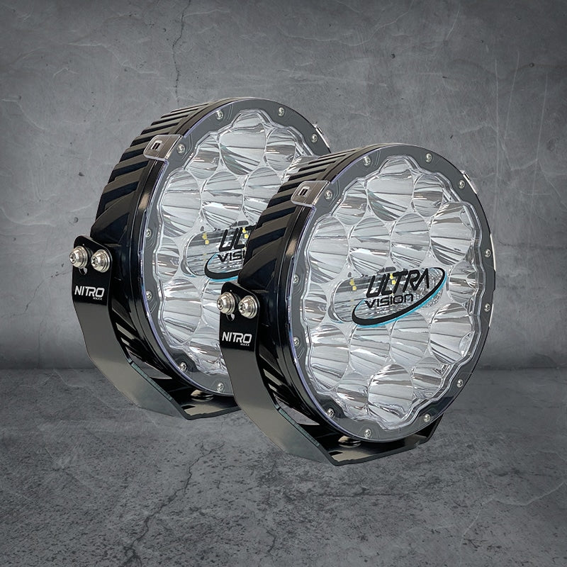 Nitro 180 Maxx 9 inch LED Driving Light Pair detail