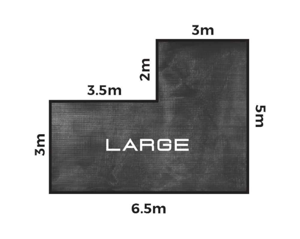 C GEAR Multimat L-Shape Large Ground Sheet