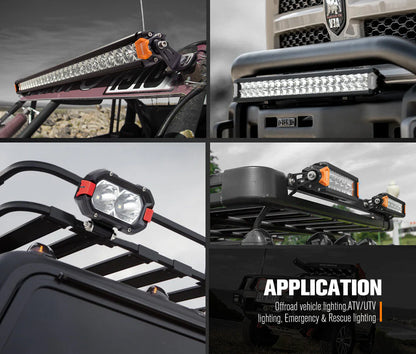Lightfox Rigel Series 20inch Osram LED Light Bar 1Lux @ 590m 15,096 Lumens - image 8