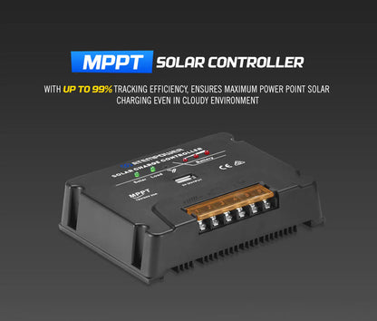 Atem Power 12V 200W Folding Solar Panel Blanket with MPPT Solar Controller - image 8