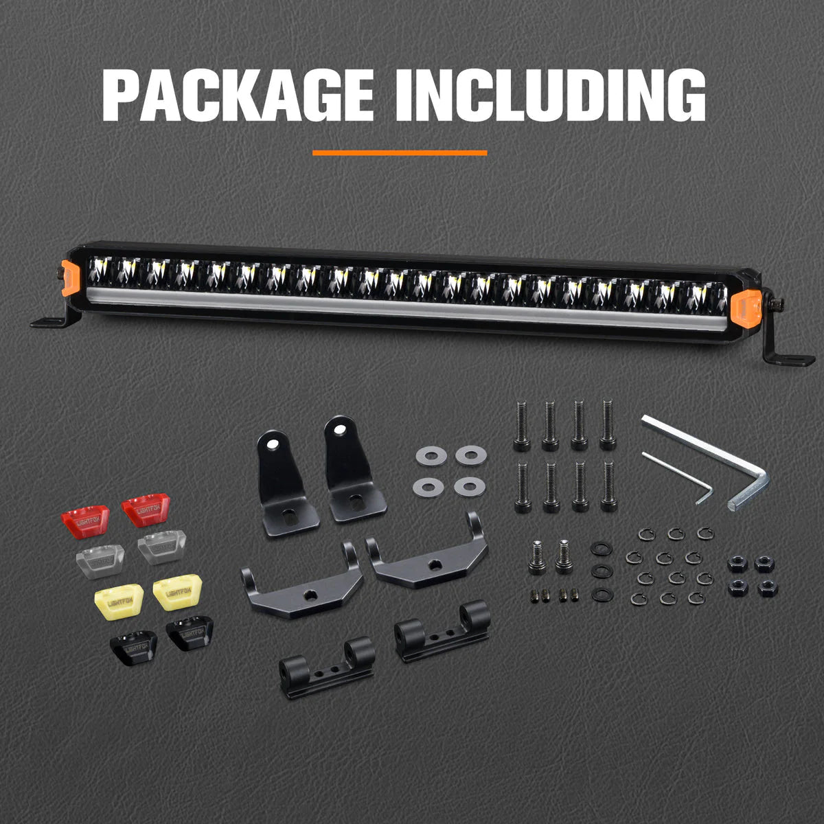 Lightfox 21inch LED Light Bar 1Lux@1,886ft IP68 12,100 Lumens - image 8