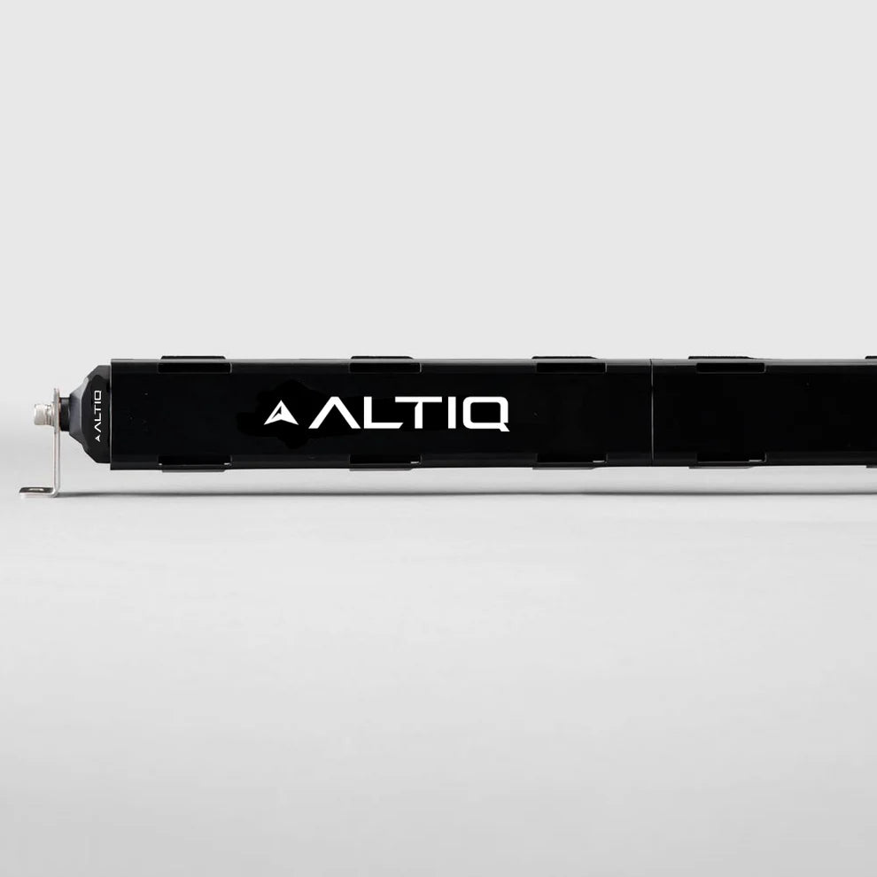 ALTIQ Single Row Lightbar Cover installed