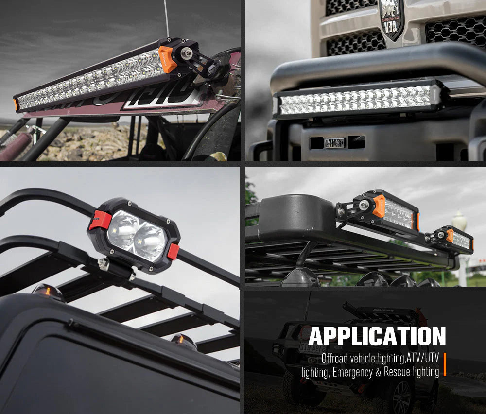 Lightfox Rigel Series 30inch Osram LED Light Bar 1Lux @ 612m 22,644 Lumens - image 8