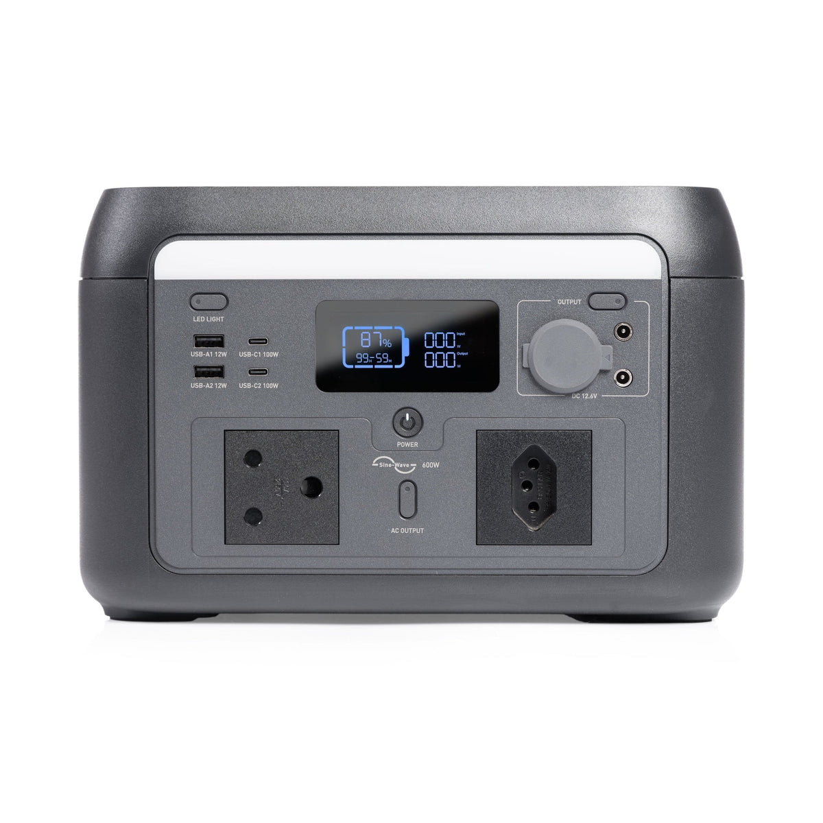 Flexopower Lithium600 512Wh LiFePO4 Portable Power Station 600W