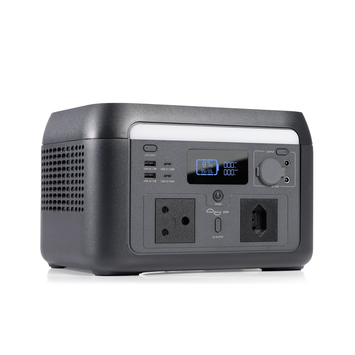 Flexopower Lithium600 512Wh LiFePO4 Portable Power Station 600W