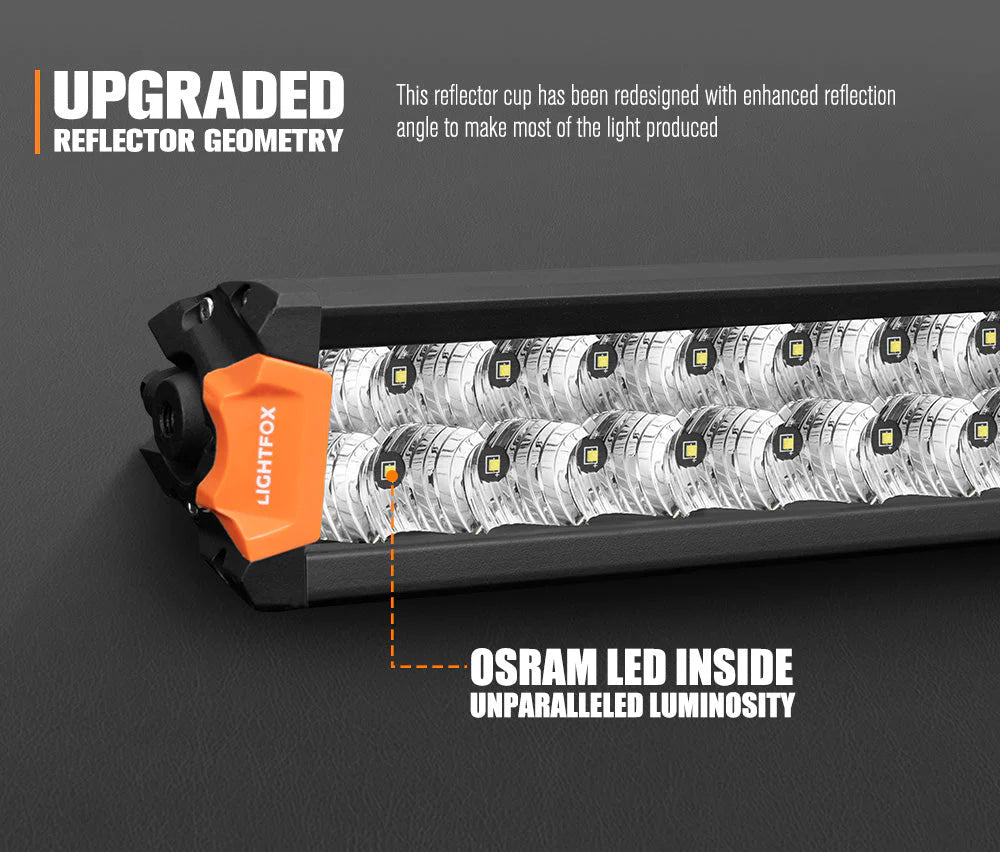 Lightfox Rigel Series 40inch Osram LED Light Bar 1Lux @ 694m 30,192 Lumens - image 3