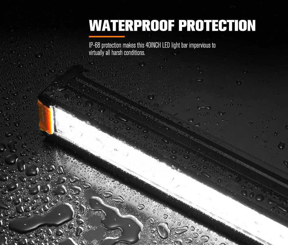Lightfox Rigel Series 40inch Osram LED Light Bar 1Lux @ 694m 30,192 Lumens - image 7