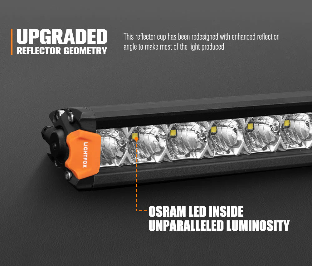 Lightfox Vega Series 40inch Osram LED Light Bar 1Lux @ 611m 25,160 Lumens - image 3