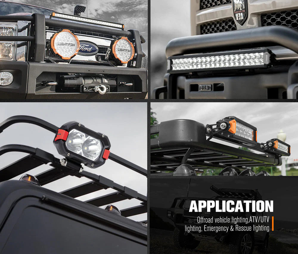 Lightfox Vega Series 40inch Osram LED Light Bar 1Lux @ 611m 25,160 Lumens - image 8