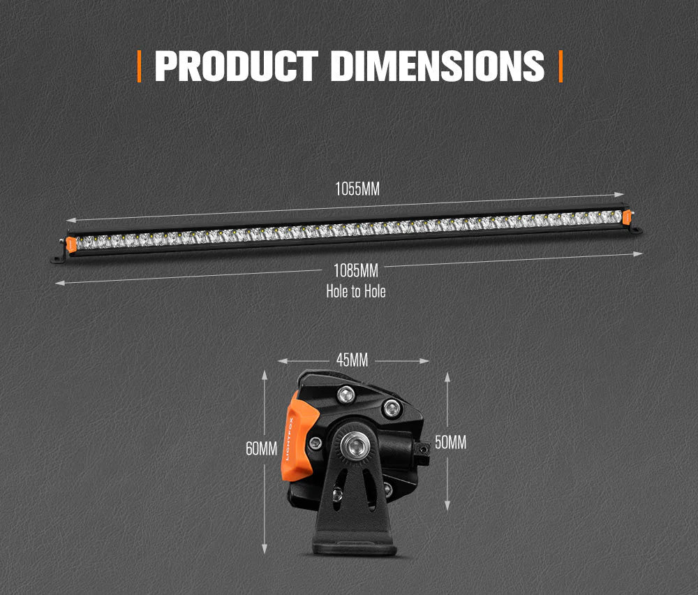Lightfox Vega Series 40inch Osram LED Light Bar 1Lux @ 611m 25,160 Lumens - image 9