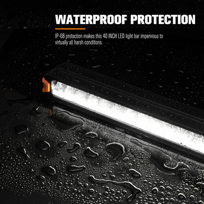 Lightfox 40inch LED Light Bar 1Lux@2,411ft IP68 18,700 Lumens - image 3