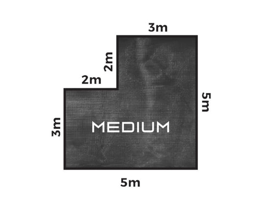 C GEAR Multimat L-Shape Medium Ground Sheet
