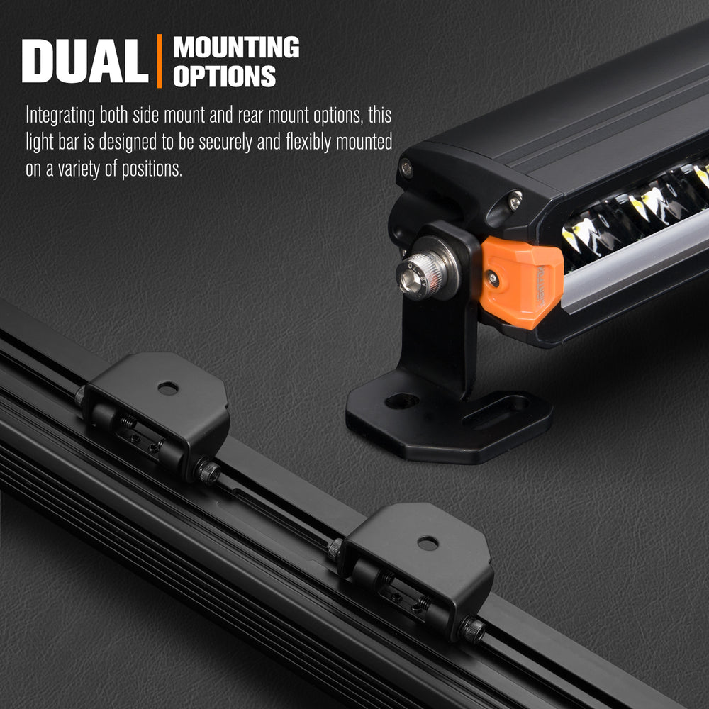 Lightfox 50 inch light bar dual mounting options