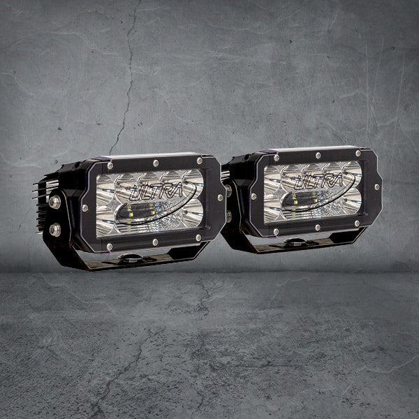 Nitro Maxx 7 inch LED Light Bar Pair detail