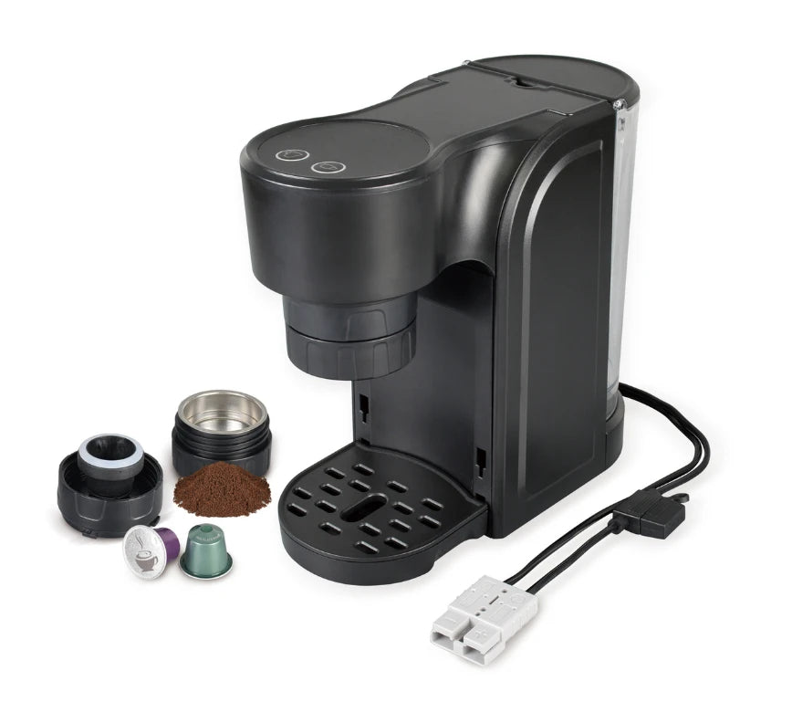 12V Coffee Machine – Capsule / Pod and Ground Coffee