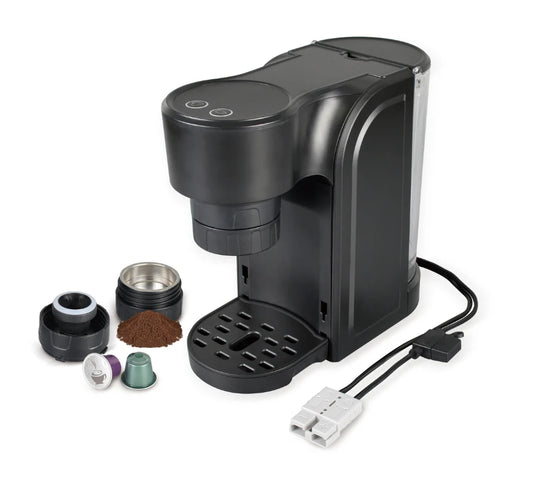 12V Coffee Machine – Capsule / Pod and Ground Coffee