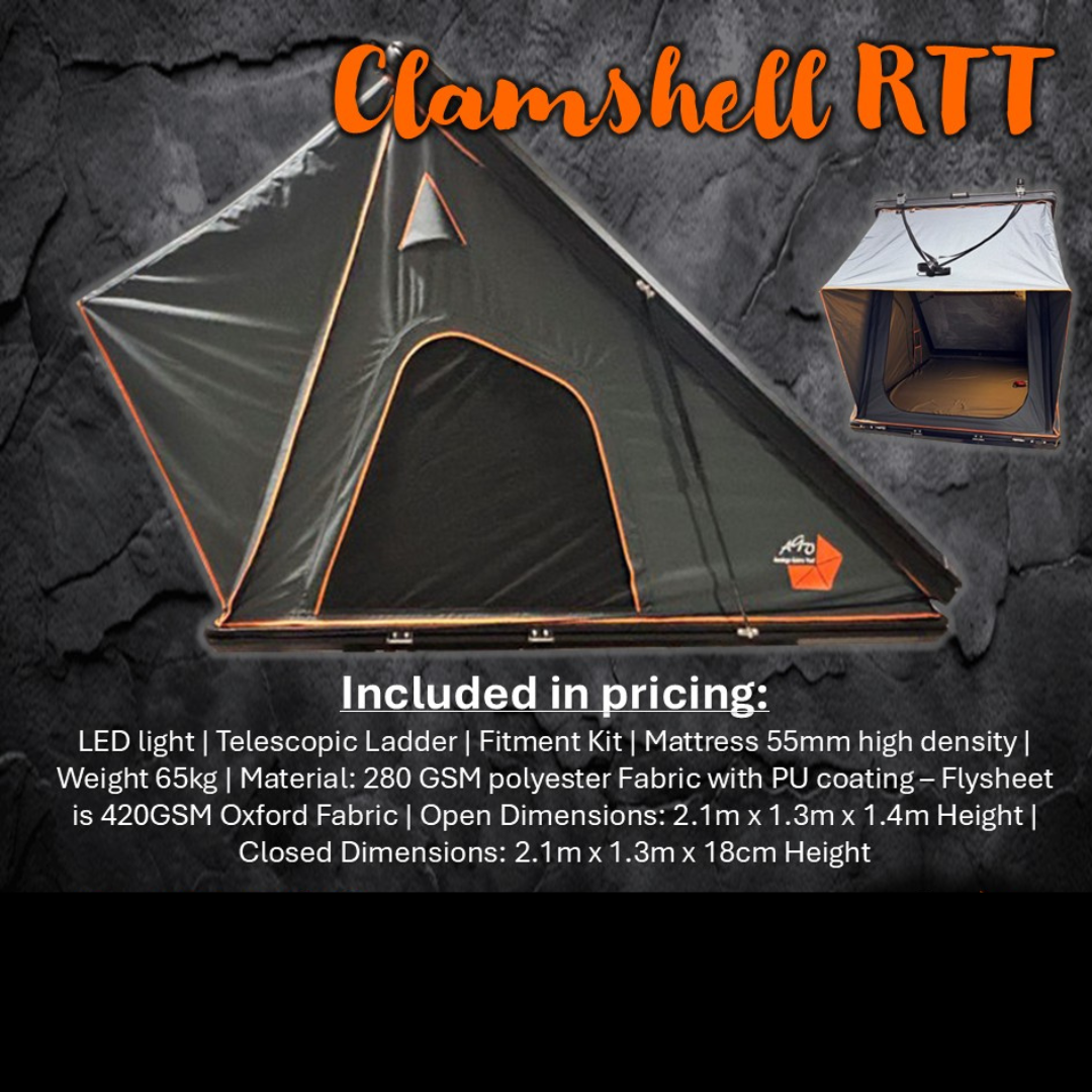 AGV clam shell roof top tent - image 4